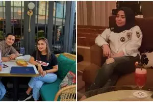 8 Potret Muzdalifah pakai jeans belel, gayanya curi perhatian