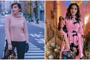 Tampil pakai outfit neon pink, Ashanty disebut mirip Alda Risma
