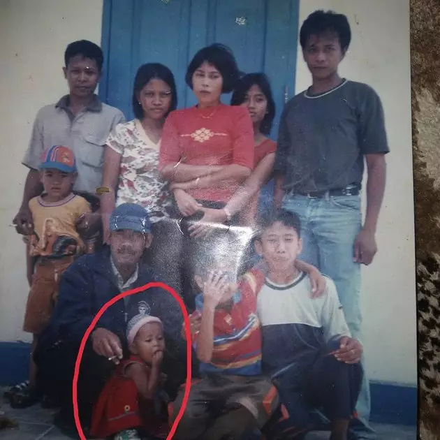 Selfi LIDA dan ayahnya  Instagram 