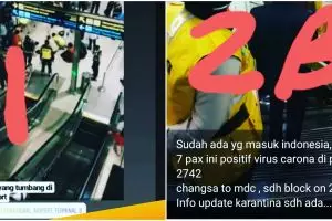 4 Foto kejadian virus Corona di Indonesia ini ternyata hoaks
