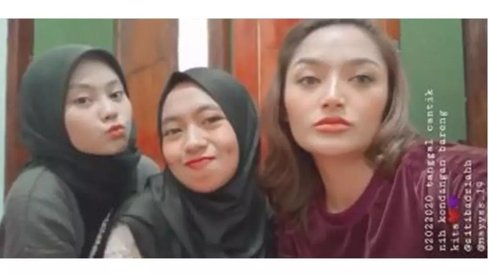 Siti Badriah filler bibir  Instagram 