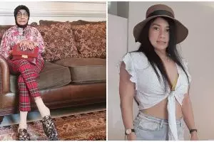 Gaya ibu 8 seleb Tanah Air ini curi perhatian, bak ABG