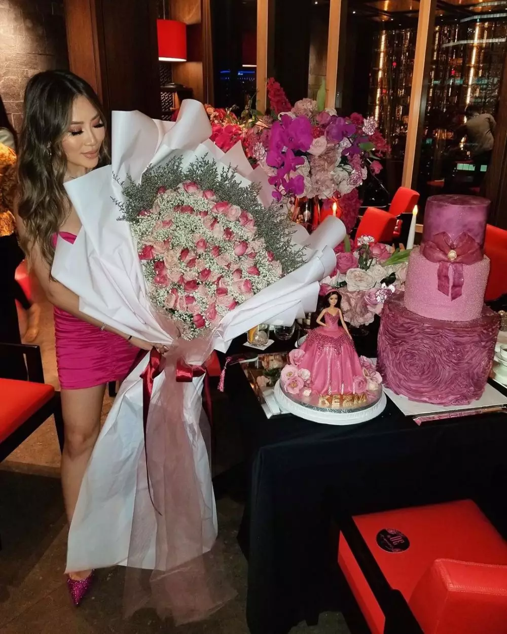 Potret ultah Kezia Toemion mantu Soeharto Instagram 