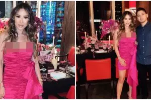 8 Potret ultah Kezia Toemion mantu Soeharto, bentuk kuenya unik