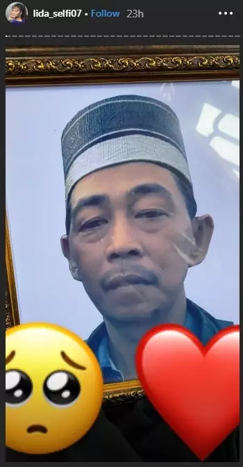 cerita selfi lida usai ayah meninggal dunia © berbagai sumber cerita selfi lida usai ayah meninggal dunia © berbagai sumber