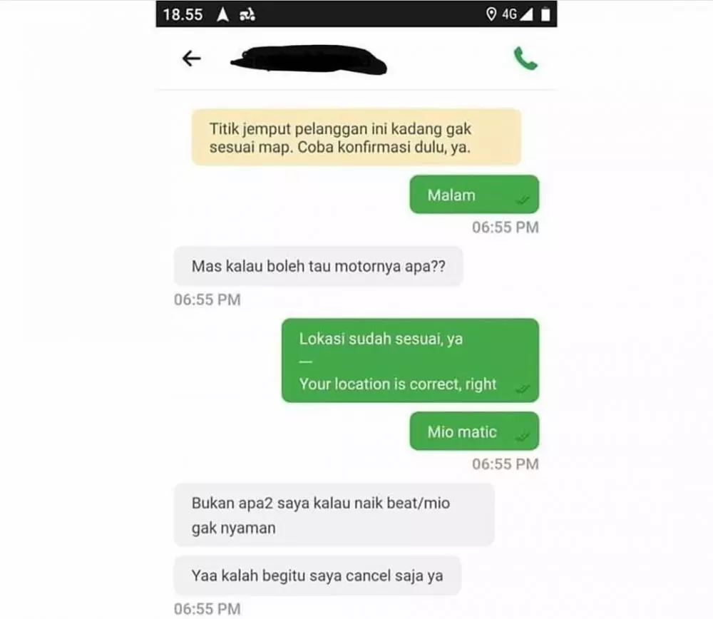 chat lucu tanya atribut © berbagai sumber