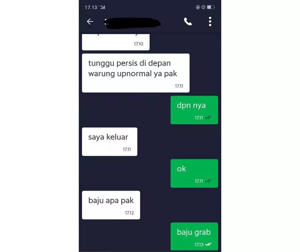 chat lucu tanya atribut © berbagai sumber