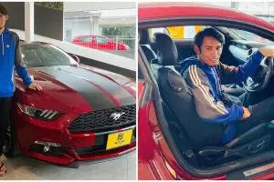 Gamer kaya raya ini beli mobil mewah pakai sandal jepit