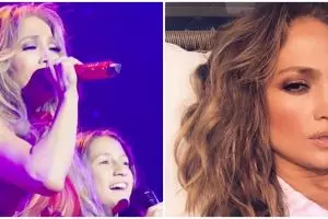 7 Momen kedekatan Jennifer Lopez & anaknya, ada manggung bareng