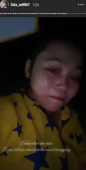 Selfi kenang sang ayah  Instagram 