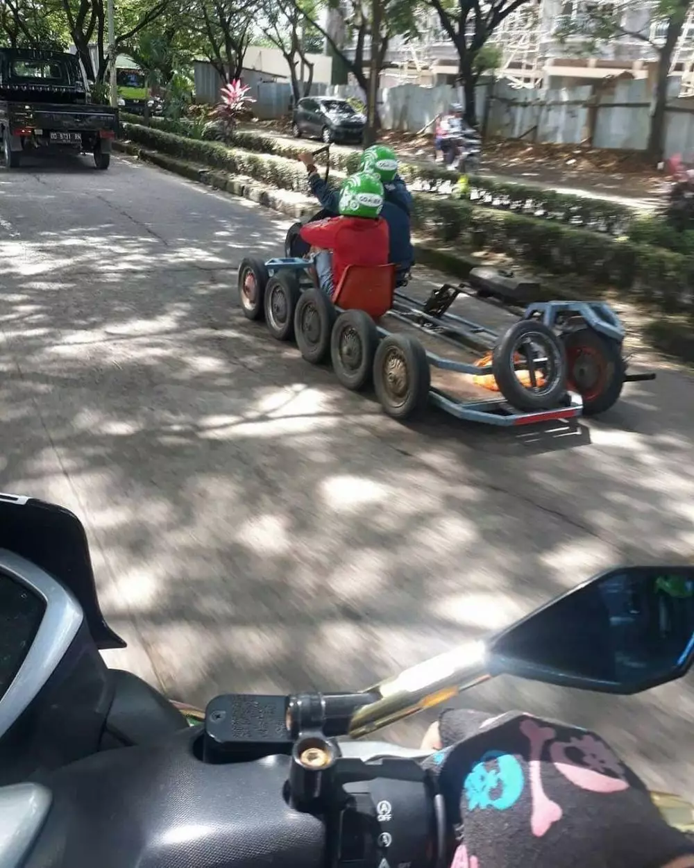 motor unik driver ojek online kocak © 2020 instagram.com