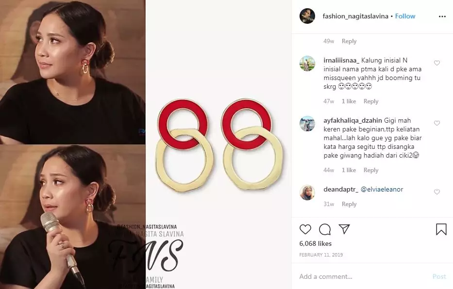 outfit Nagita Slavina di bawah Rp 100 ribu Instagram outfit Nagita Slavina di bawah Rp 100 ribu Instagram