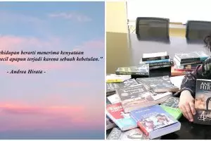 40 Kata-kata quote Andrea Hirata, inspiratif & penambah semangat