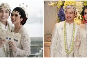 Pesona 10 seleb menikah dengan busana adat Jawa klasik