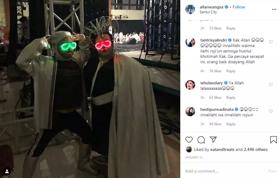 Fakta Allan Wangsa  Instagram 