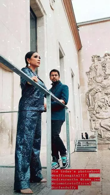 raffi nagita pemotretan paris © 2020 brilio.net