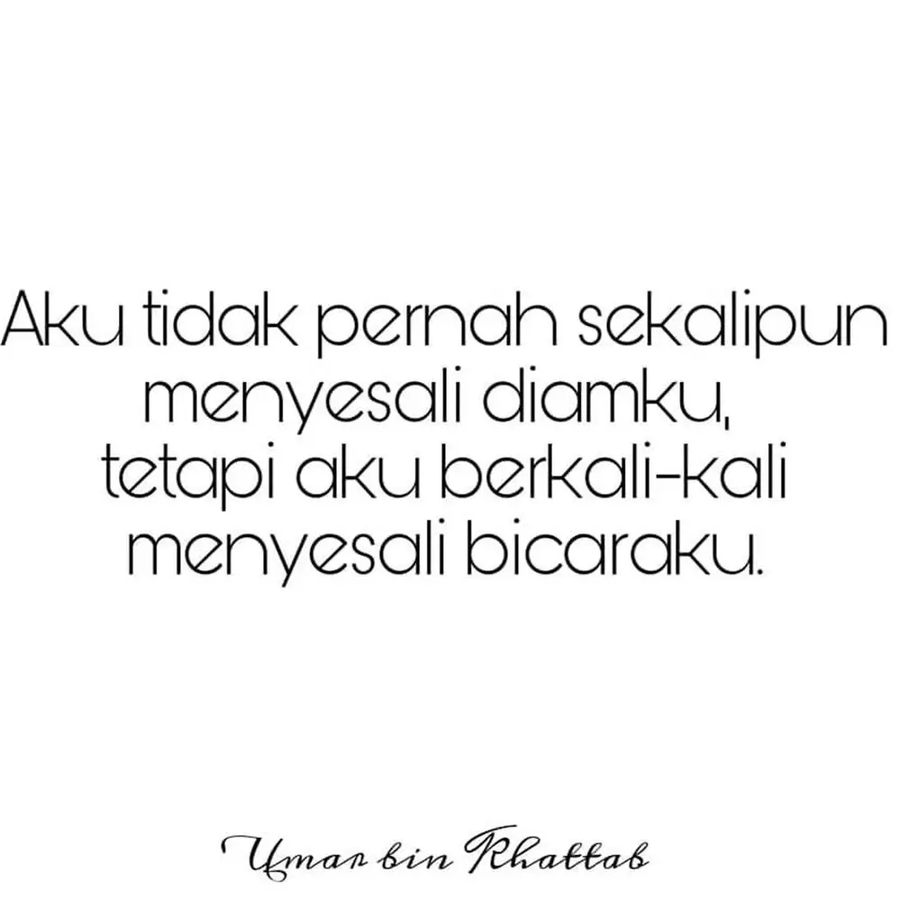 50 Kata-kata quote bijak Islami Umar bin Khattab