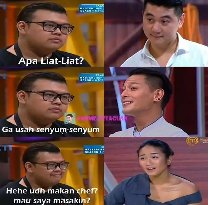 meme lucu gombalan ala MasterChef © 2020 instagram.com