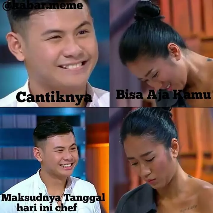 meme lucu gombalan ala MasterChef © 2020 instagram.com