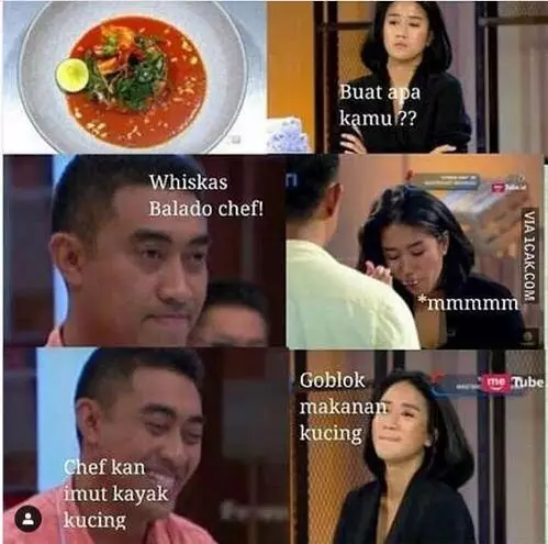 meme lucu gombalan ala MasterChef © 2020 instagram.com
