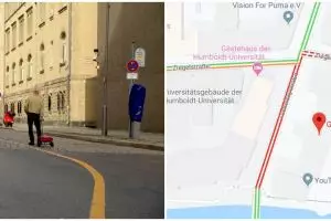 Pria bikin kemacetan palsu di Google Maps, begini caranya