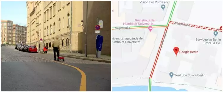 Pria bikin kemacetan palsu di Google Maps, begini caranya