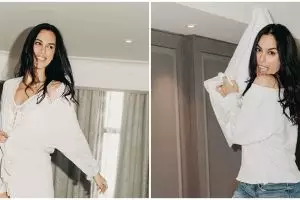 8 Pose Sophia Latjuba di atas ranjang ini curi perhatian