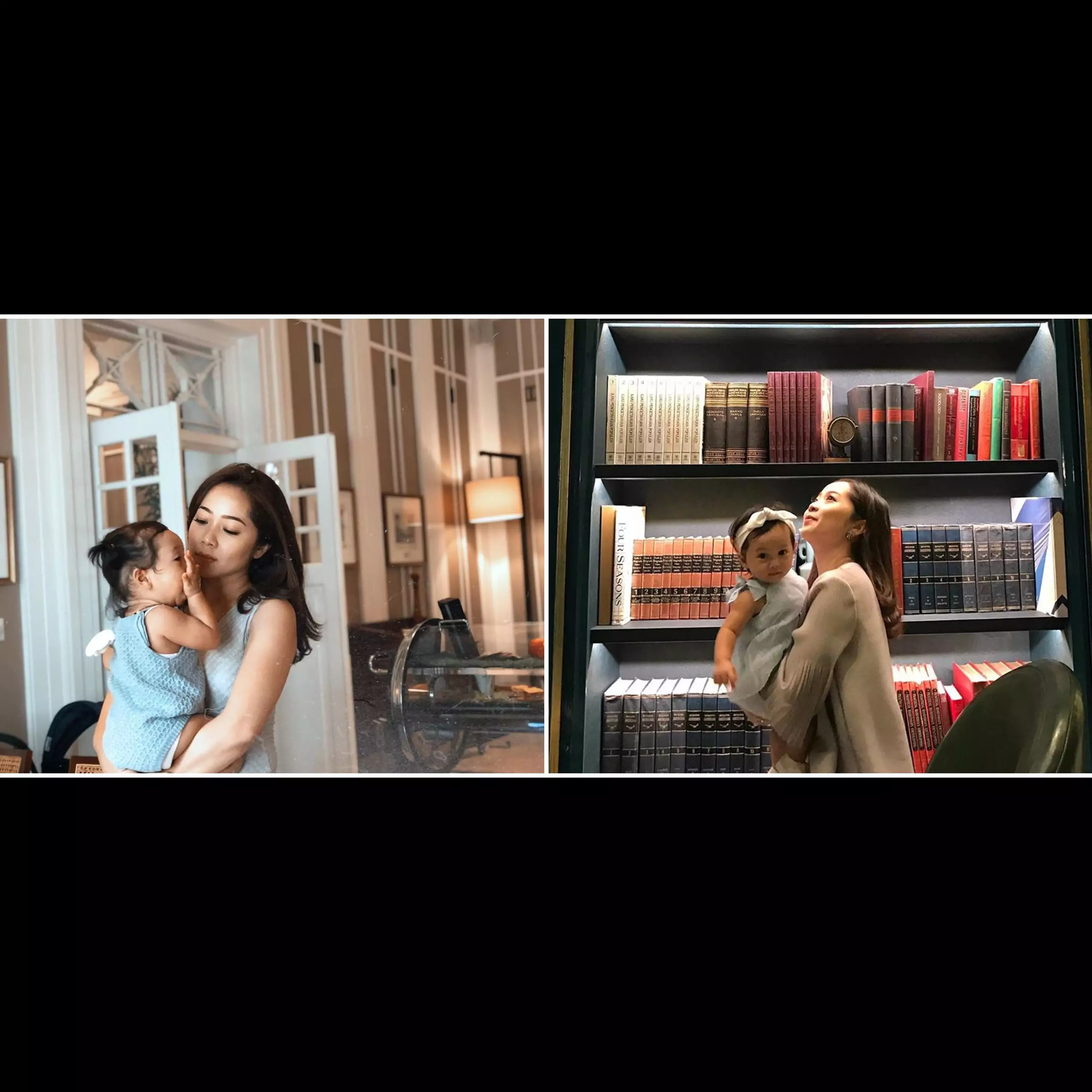 Jadi ibu muda, ini 10 potret Karina Salim momong anak