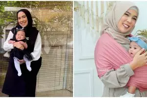 Jadi ibu baru setelah 5 tahun, ini 9 potret Fitri Tropica momong anak