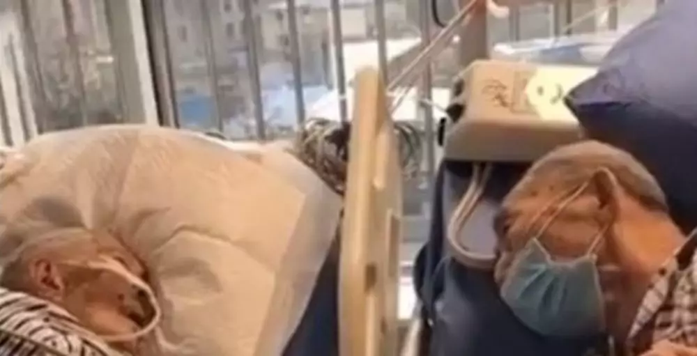 kisah pilu kakek nenek berjuang lawan Corona © 2020 twitter.com