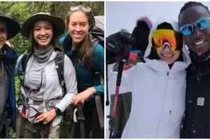 6 Potret Raline Shah mendaki Kilimanjaro, gunung tertinggi di Afrika