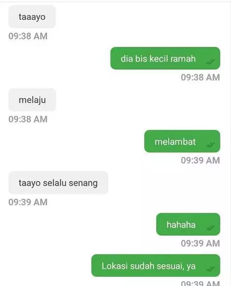 candaan penumpang ojek © 2020 brilio.net