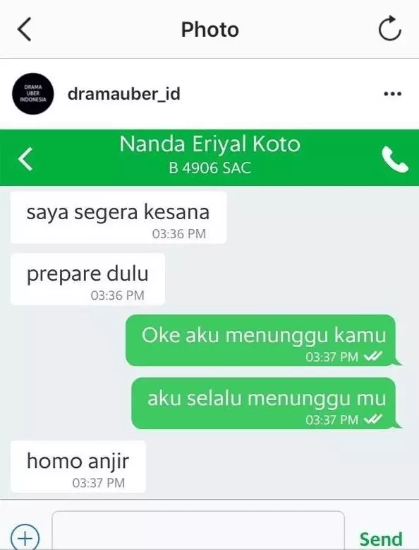 candaan penumpang ojek © 2020 brilio.net