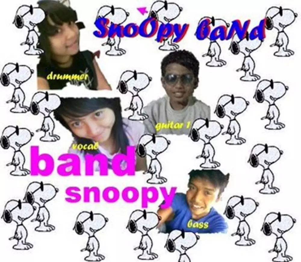 Poster grup band Indonesia paling lucu © 2020 twitter.com