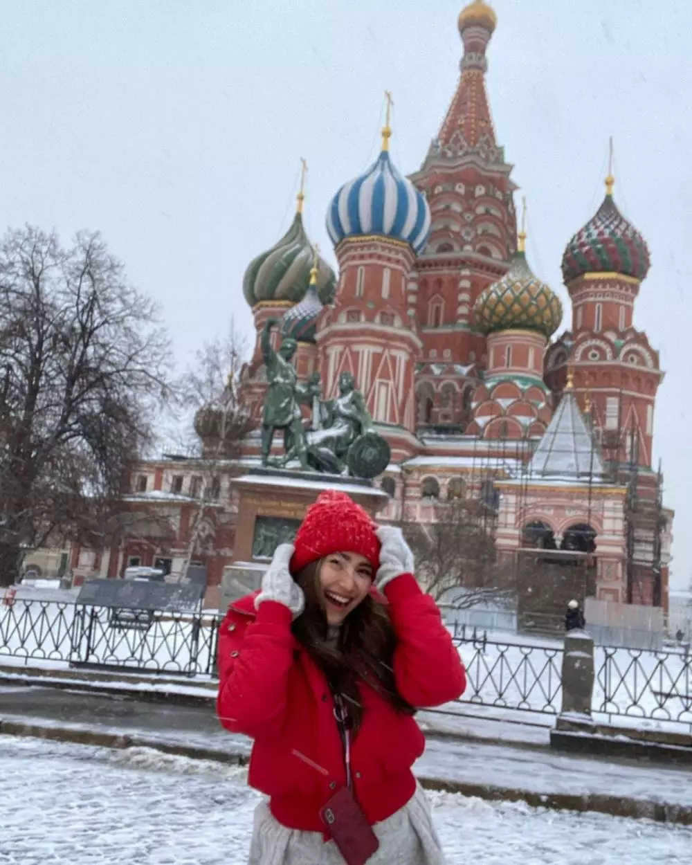 Liburan ayu ting ting di Moscow © 2020 brilio.net Liburan ayu ting ting di Moscow © 2020 brilio.net