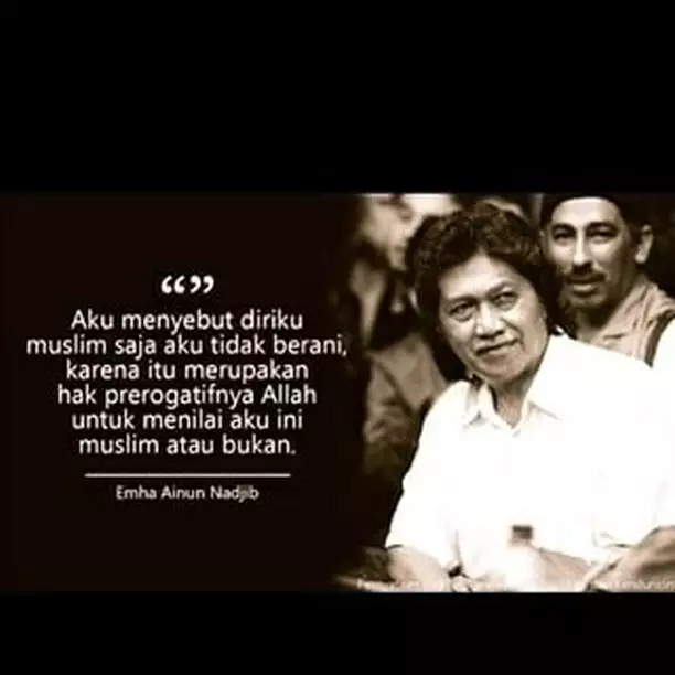 Kata-kata quote Cak Nun Instagram/@katacaknun
