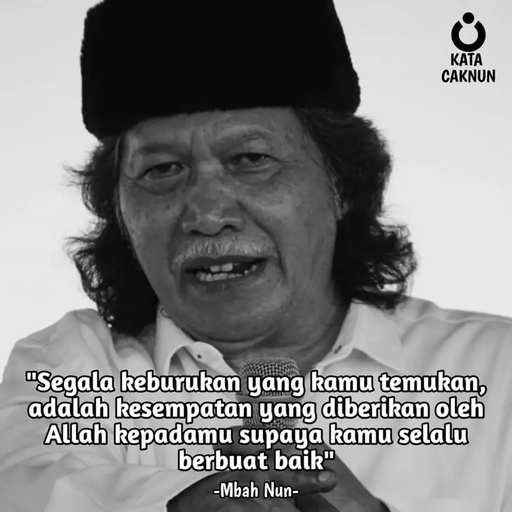 Kata-kata quote Cak Nun Instagram/@katacaknun