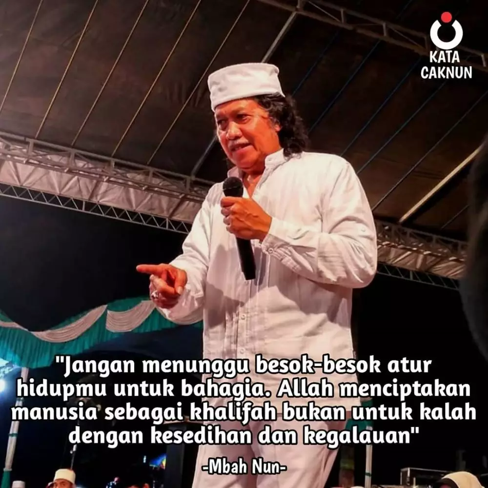 Kata-kata quote Cak Nun Instagram/@katacaknun