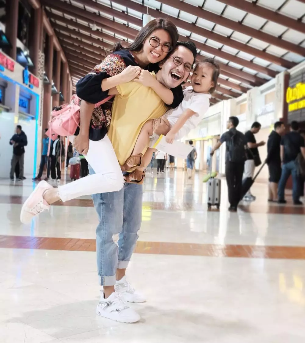 airport fashion Sarwendah instagram