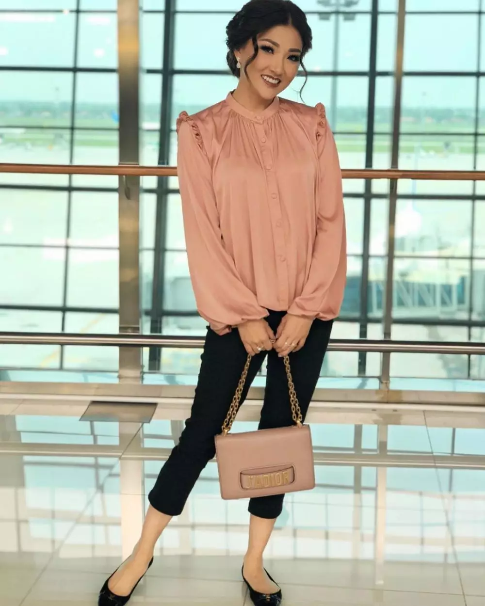 airport fashion Sarwendah instagram