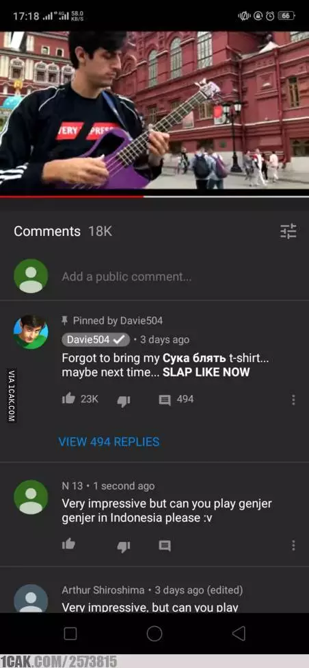 komentar YouTube paling nyeleneh © 2020 instagram.com komentar YouTube paling nyeleneh © 2020 instagram.com