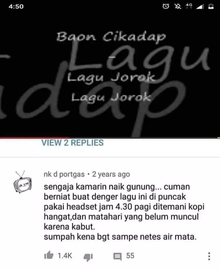 komentar YouTube paling nyeleneh © 2020 instagram.com komentar YouTube paling nyeleneh © 2020 instagram.com