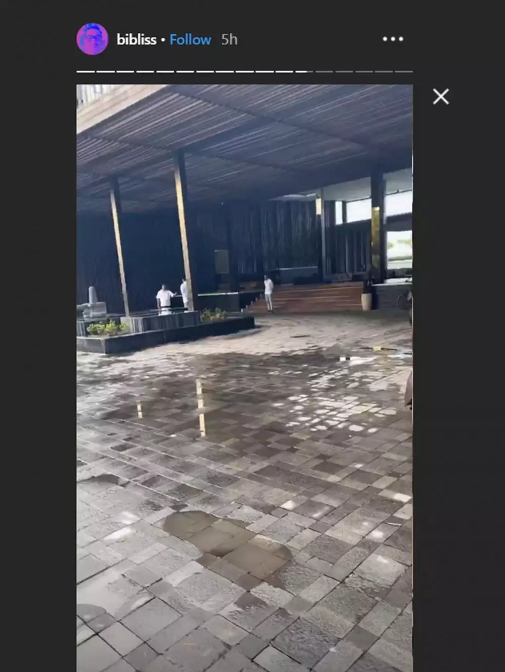 Persiapan resepsi Vanessa Anggel Instagram 