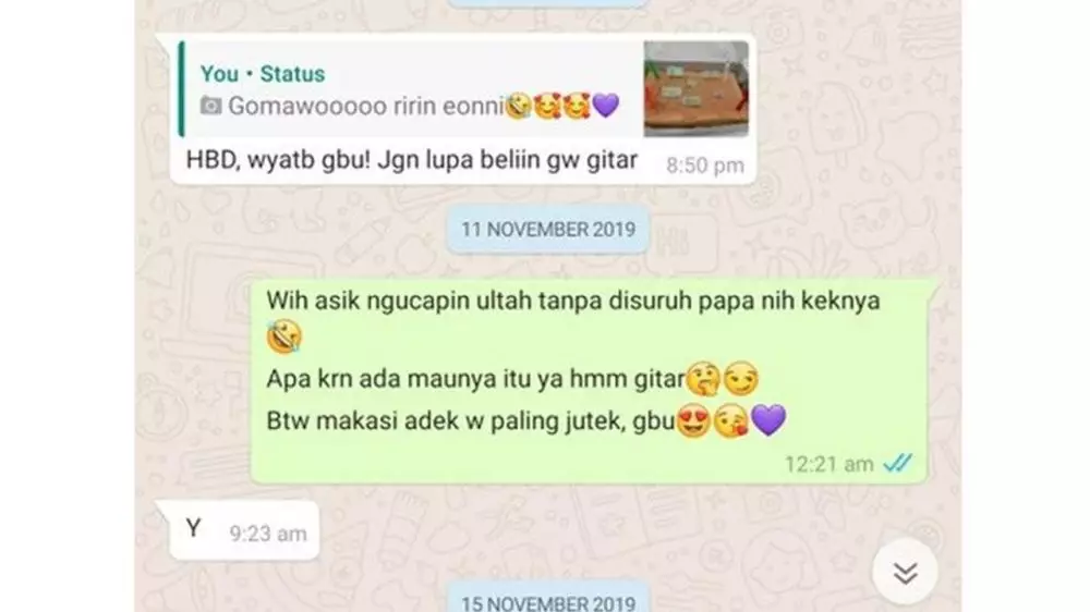 chat WA kado ulang tahun berbagai sumber chat WA kado ulang tahun berbagai sumber