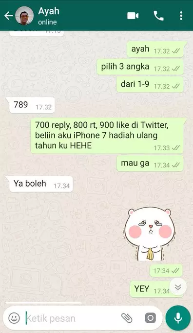 chat WA kado ulang tahun berbagai sumber chat WA kado ulang tahun berbagai sumber