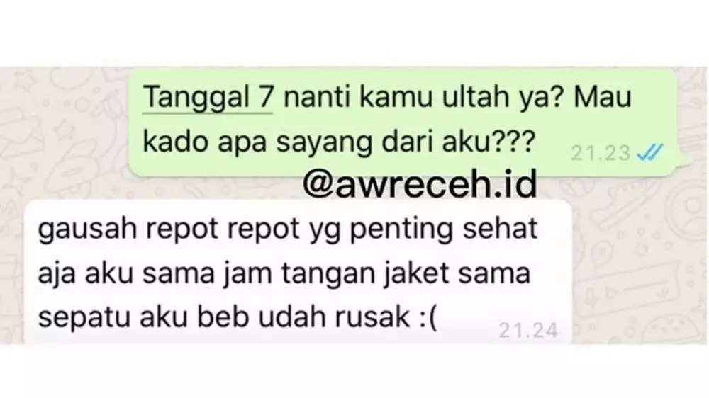 chat WA kado ulang tahun berbagai sumber chat WA kado ulang tahun berbagai sumber