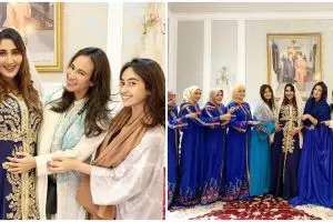 7 Momen syukuran kehamilan Tania Nadira, penuh lantunan doa