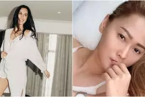 Pose 5 seleb 40-an di atas ranjang, pesonanya tak luntur