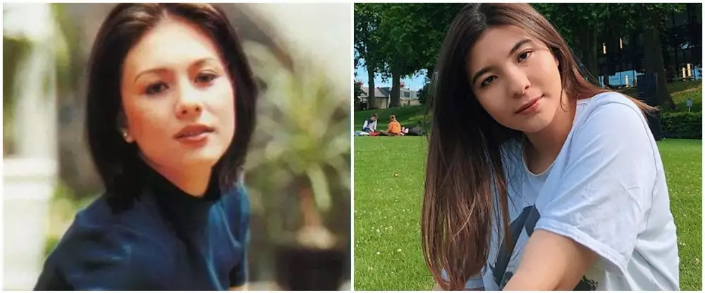 Potret masa muda seleb mirip putrinya Instagram 