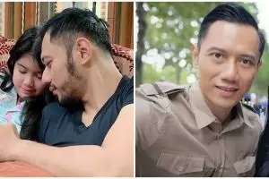 Momen Agus Yudhoyono antar Aira sekolah ini banjir doa warganet